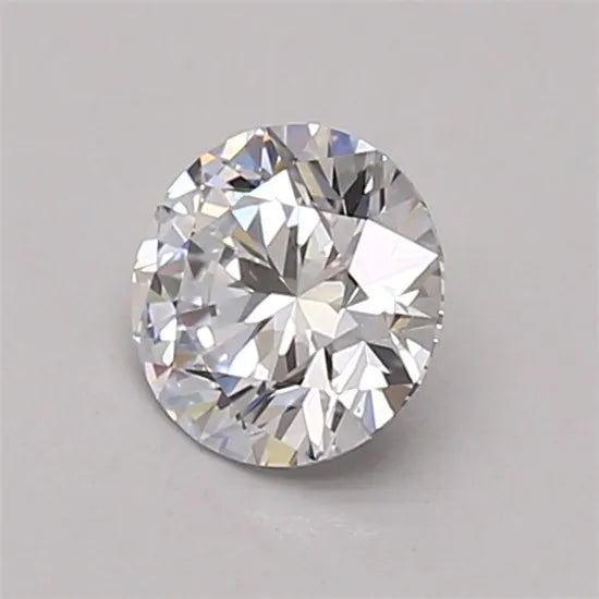 0.51ct Round Lab Grown Diamond (Colour D, Clarity IF, Cut ID, IGI Certified)