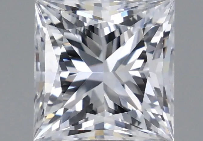 0.68ct Princess Lab Grown Diamond (Colour D, Clarity IF, IGI Certified)