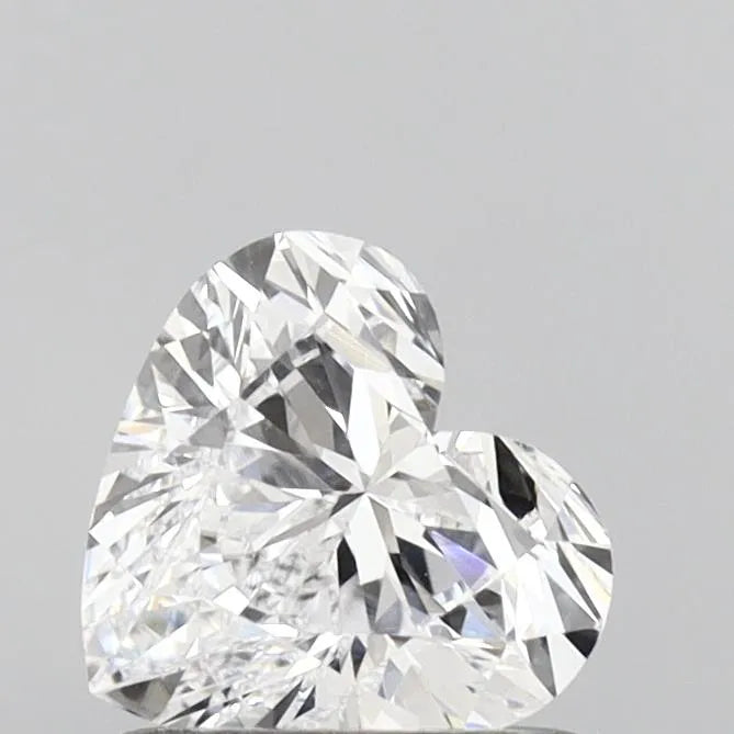 0.82ct Heart Lab Grown Diamond (Colour D, Clarity VVS2, IGI Certified)