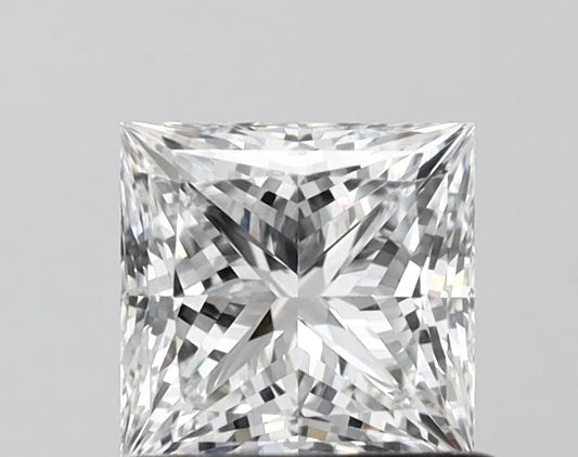 0.93ct Princess Lab Grown Diamond (Colour D, Clarity VVS1, IGI Certified)