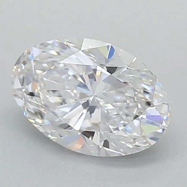 0.96ct Oval Lab Grown Diamond (Colour D, Clarity IF, IGI Certified)