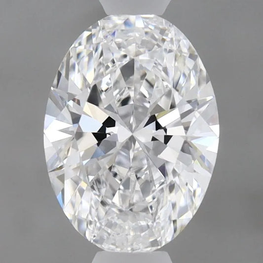 0.96ct Oval Lab Grown Diamond (Colour D, Clarity VS1, IGI Certified)
