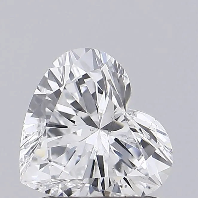 1.01ct Heart Lab Grown Diamond (Colour D, Clarity VS2, IGI Certified)