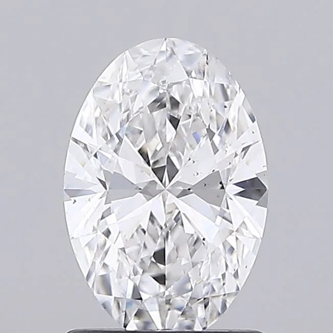 1.12ct Oval Lab Grown Diamond (Colour E, Clarity VS2, IGI Certified)