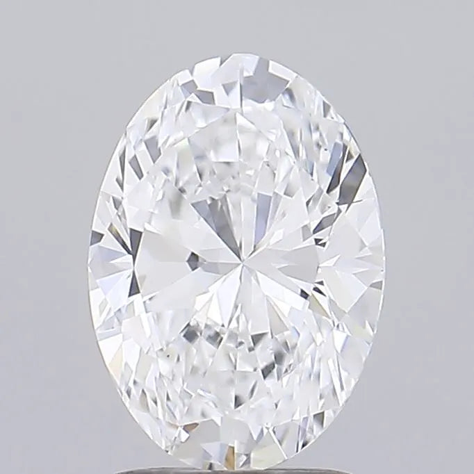 1.80ct Oval Lab Grown Diamond (Colour D, Clarity VS1, IGI Certified)