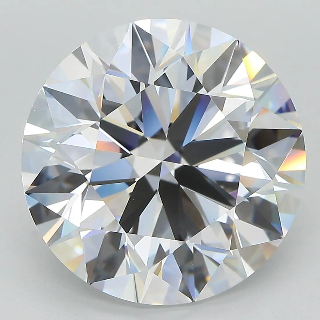 9.22ct Round Lab Grown Diamond (Colour E, Clarity IF, Cut ID, IGI)