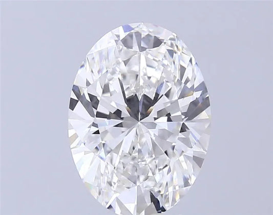 3.52ct Oval Lab Grown Diamond (Colour F, Clarity VS1, IGI Certified)