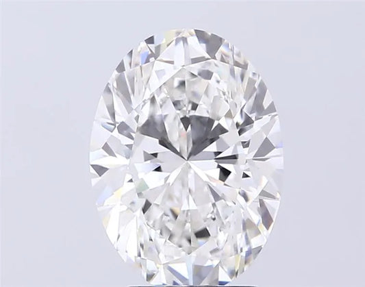 3.58ct Oval Lab Grown Diamond (Colour E, Clarity VS1, IGI Certified)
