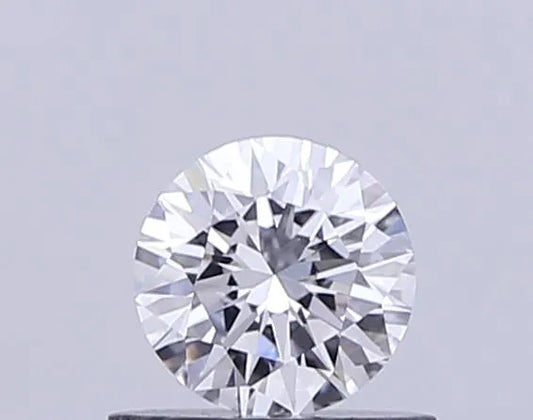 0.50ct Round Lab Grown Diamond (Colour F, Clarity VVS2, Cut EX, IGI Certified)