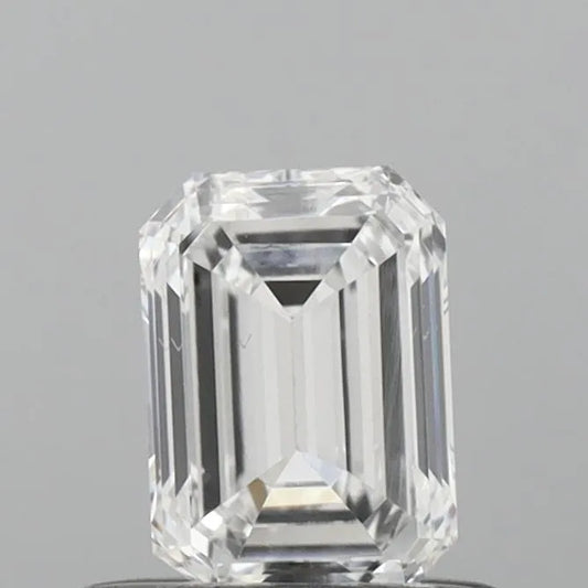 0.51ct Emerald Lab Grown Diamond (Colour D, Clarity VS2, IGI Certified)