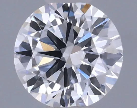 0.30ct Round Lab Grown Diamond (Colour D, Clarity VVS2, Cut EX, IGI Certified)
