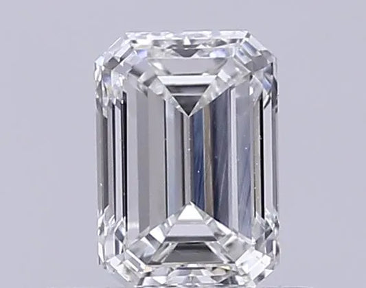 0.34ct Emerald Lab Grown Diamond (Colour F, Clarity VS2, IGI Certified)