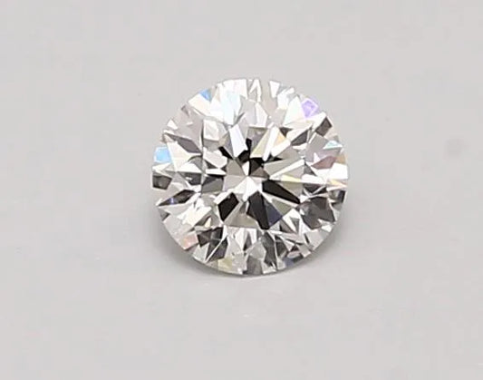 0.38ct Round Lab Grown Diamond (Colour E, Clarity VVS1, Cut EX, IGI Certified)