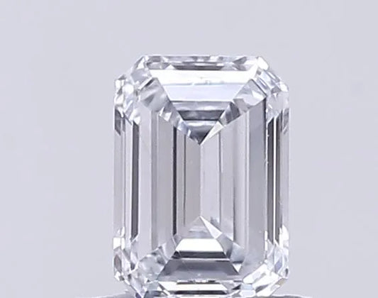 0.49ct Emerald Lab Grown Diamond (Colour G, Clarity VS1, IGI Certified)