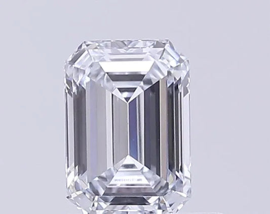 0.51ct Emerald Lab Grown Diamond (Colour G, Clarity VS1, IGI Certified)