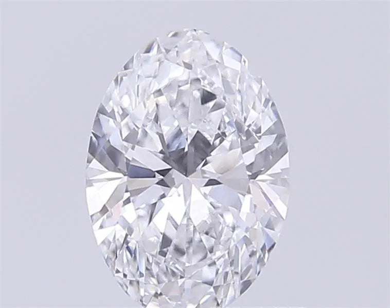 0.51ct Oval Lab Grown Diamond (Colour D, Clarity VS2, IGI Certified)