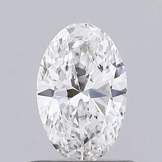 0.51ct Oval Lab Grown Diamond (Colour E, Clarity VS2, IGI Certified)