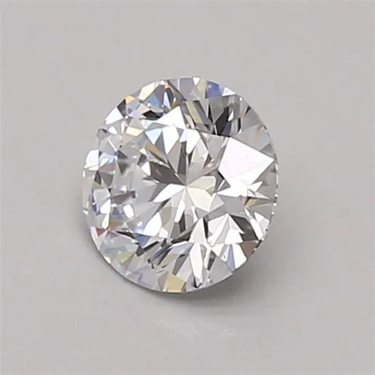 0.51ct Round Lab Grown Diamond (Colour D, Clarity IF, Cut ID, IGI Certified)