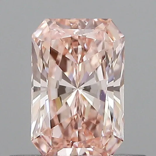 0.52ct Radiant Lab Grown Diamond (Colour Fancy Vivid Pink, Clarity VVS1, IGI Certified)