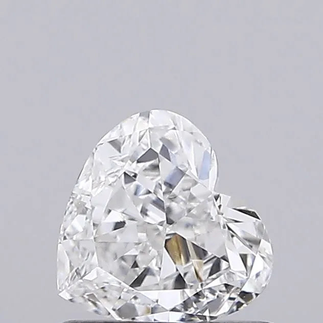 0.55ct Heart Lab Grown Diamond (Colour F, Clarity VVS2, IGI Certified)