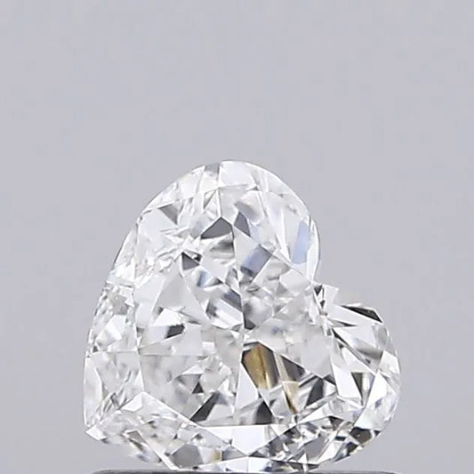 0.55ct Heart Lab Grown Diamond (Colour F, Clarity VVS2, IGI Certified)