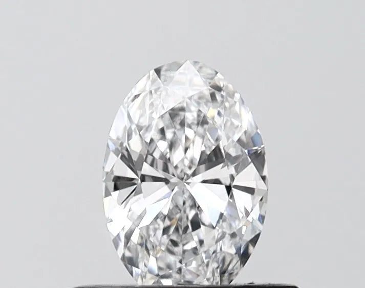 0.56ct Oval Lab Grown Diamond (Colour D, Clarity VVS2, IGI Certified)