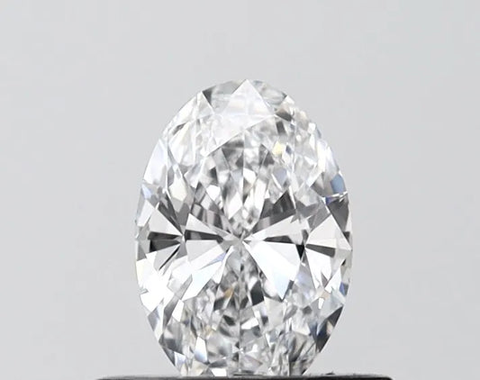 0.56ct Oval Lab Grown Diamond (Colour D, Clarity VVS2, IGI Certified)