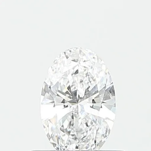 0.58ct Oval Lab Grown Diamond (Colour D, Clarity VVS2, IGI Certified)
