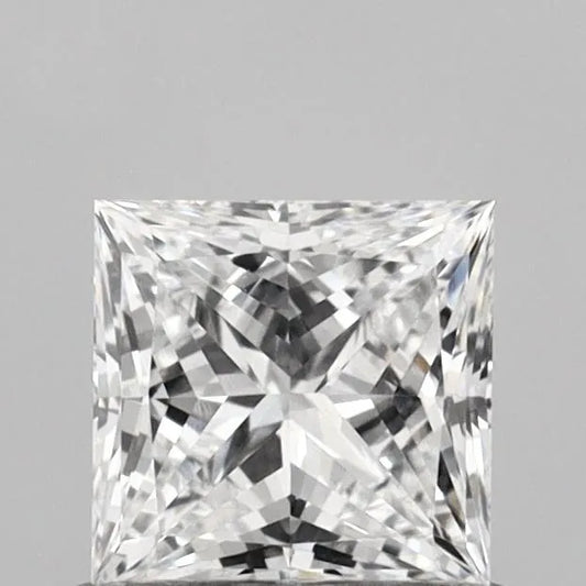 0.63ct Princess Lab Grown Diamond (Colour D, Clarity VVS2, IGI Certified)