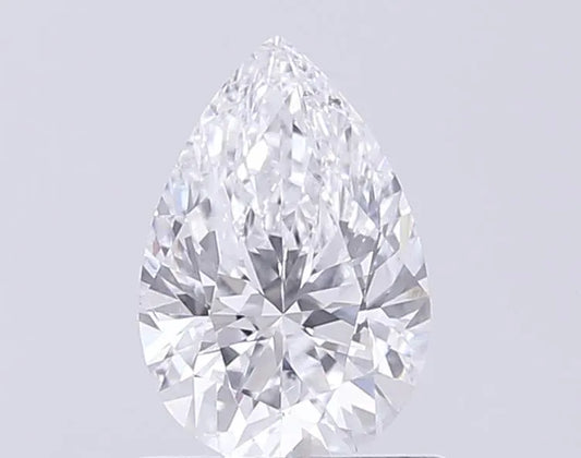 0.71ct Pear Lab Grown Diamond (Colour D, Clarity VS2, IGI Certified)