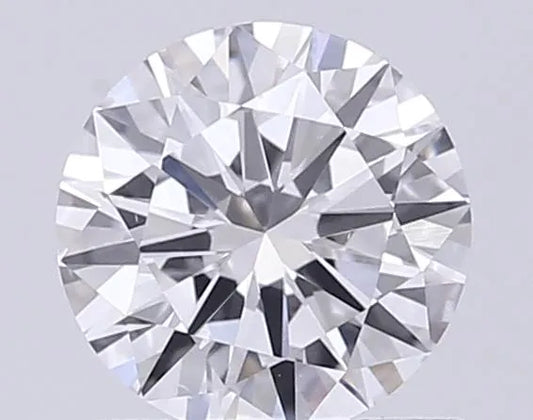 0.72ct Round Lab Grown Diamond (Colour D, Clarity VS2, Cut EX, IGI Certified)