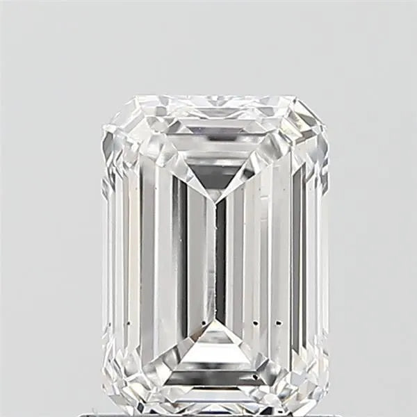 0.90ct Emerald Lab Grown Diamond (Colour D, Clarity VS2, IGI Certified)