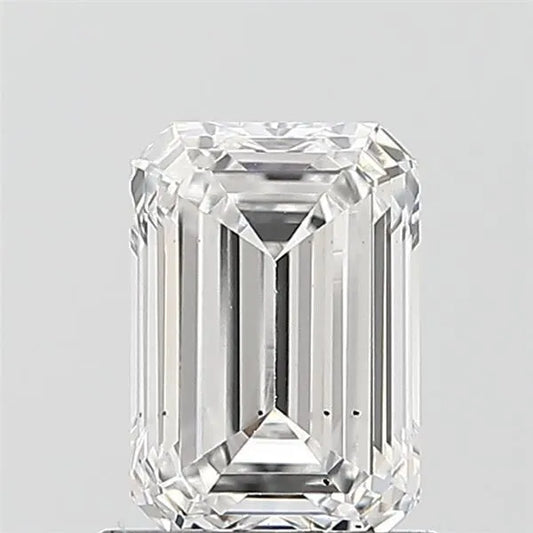 0.90ct Emerald Lab Grown Diamond (Colour D, Clarity VS2, IGI Certified)