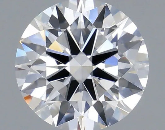 0.97ct Round Lab Grown Diamond (Colour D, Clarity IF, Cut ID, IGI Certified)