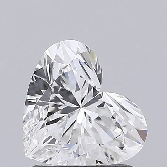 1.00ct Heart Lab Grown Diamond (Colour E, Clarity VS1, IGI Certified)