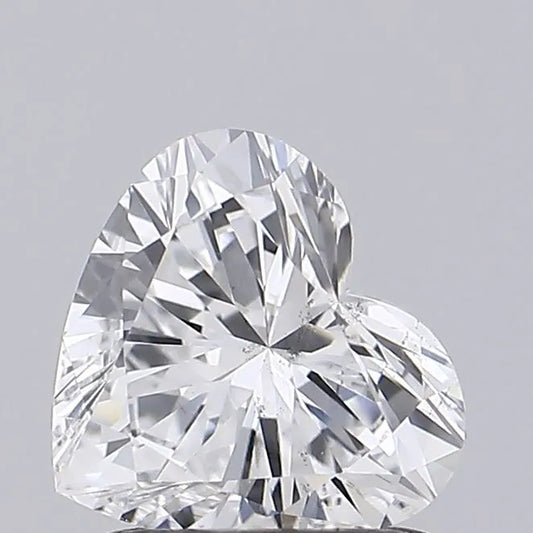 1.01ct Heart Lab Grown Diamond (Colour D, Clarity VS2, IGI Certified)