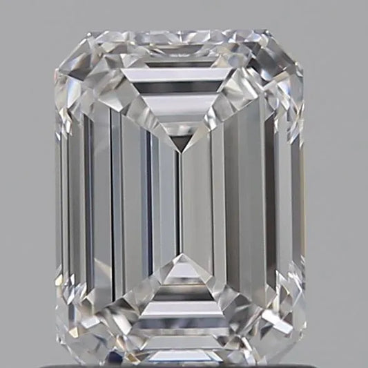 1.02ct Emerald Lab Grown Diamond (Colour D, Clarity IF, IGI Certified)