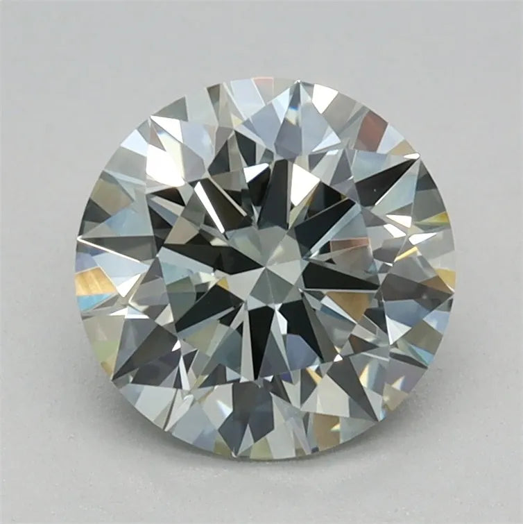 1.05ct Round Lab Grown Diamond (Colour Fancy Green, Clarity VVS2, Cut ID, IGI Certified)