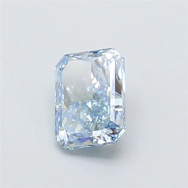 1.06ct Radiant Lab Grown Diamond (Colour Fancy Vivid Blue, Clarity VVS1, IGI Certified)