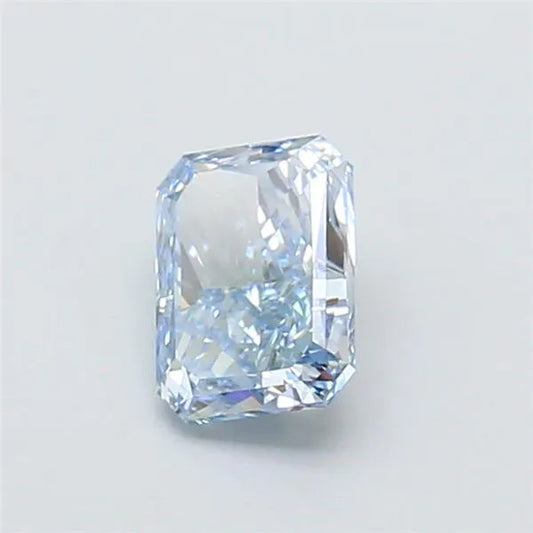 1.06ct Radiant Lab Grown Diamond (Colour Fancy Vivid Blue, Clarity VVS1, IGI Certified)