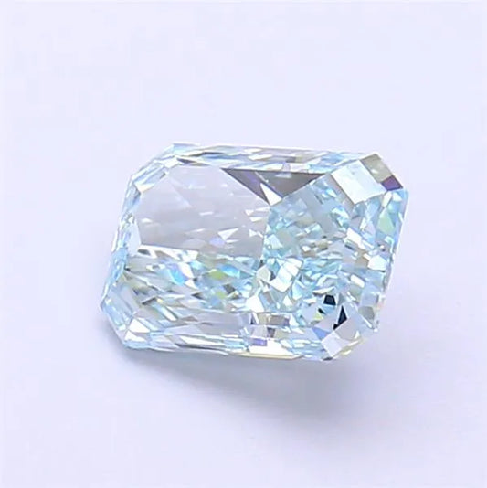 1.07ct Radiant Lab Grown Diamond (Colour Fancy Intense Blue, Clarity VVS1, IGI Certified)