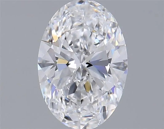1.10ct Oval Lab Grown Diamond (Colour D, Clarity IF, IGI Certified)