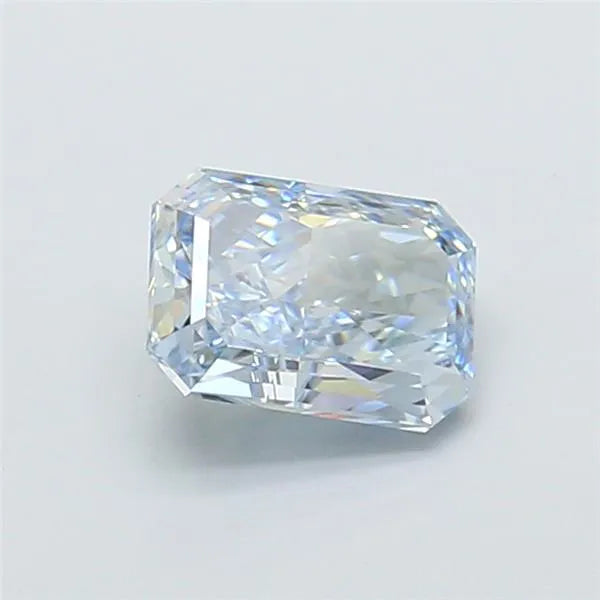 1.22ct Radiant Lab Grown Diamond (Colour Fancy Vivid Blue, Clarity VVS1, IGI Certified)