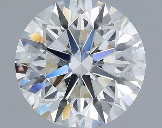1.37ct Round Lab Grown Diamond (Colour F, Clarity VVS2, Cut EX, IGI Certified)