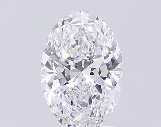 1.40ct Oval Lab Grown Diamond (Colour D, Clarity VVS2, IGI Certified)