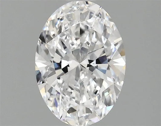 1.40ct Oval Lab Grown Diamond (Colour D, Clarity VVS2, IGI Certified)