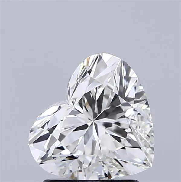 1.50ct Heart Lab Grown Diamond (Colour G, Clarity VS1, IGI Certified)
