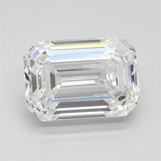 1.52ct Emerald Lab Grown Diamond (Colour D, Clarity VVS1, IGI Certified)