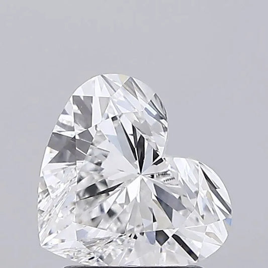 1.89ct Heart Lab Grown Diamond (Colour E, Clarity VVS2, IGI Certified)