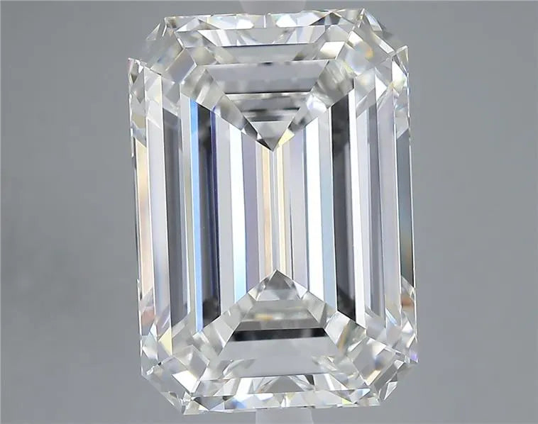 10.02ct Emerald Lab Grown Diamond (Colour F, Clarity VVS1, IGI Certified)